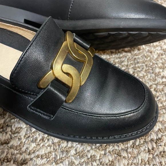 BEAU Today leather loafers with chain link detail - Picture 6 of 11